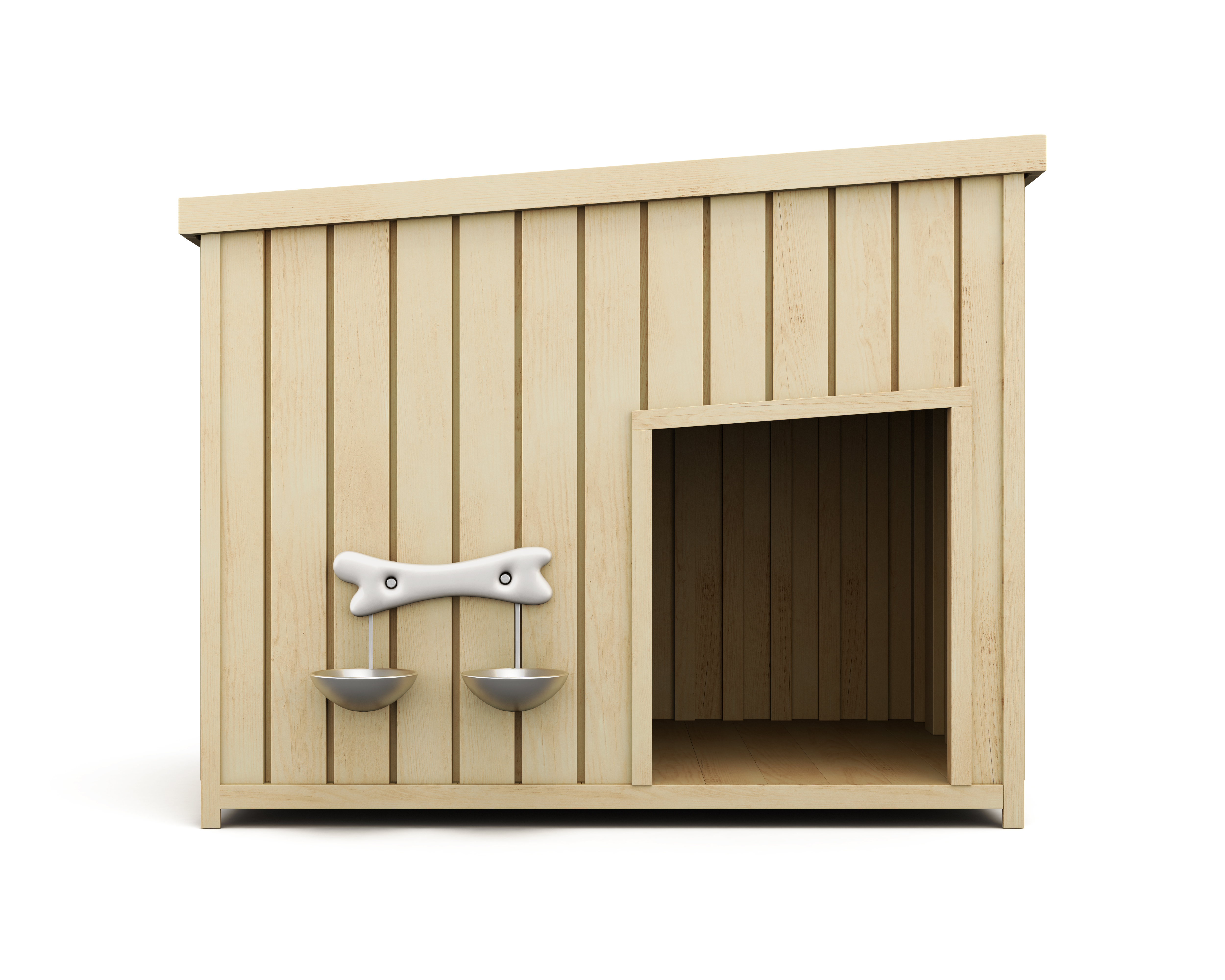 Concrete block hot sale dog house