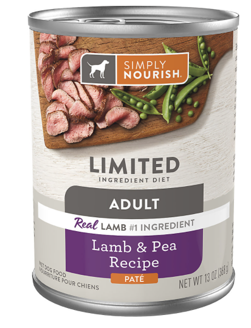 Simply nourish limited 2024 ingredient cat food