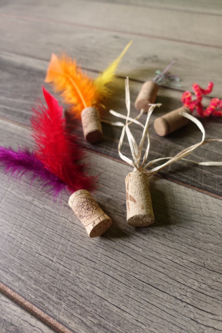 Wine cork cat toys sale