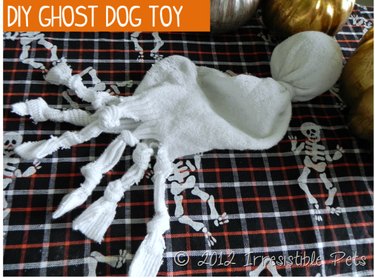 Howl-o-ween Ghost sock toy
