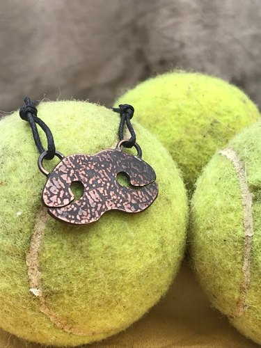 pit bull nose necklace