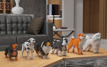 Lego-like animal sculptures from Hong Kong toy brand Jekca are must-haves gifts for pet & toy enthusiasts