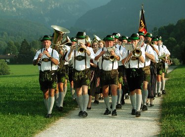 German marching band