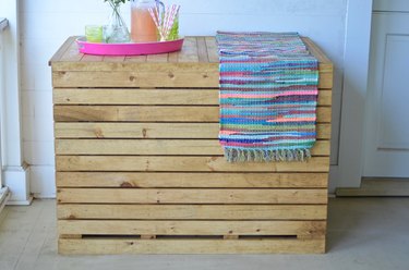 How To Make A DIY Wooden Dog Crate Cover