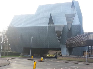 building in Coventry, England shaped like elephant