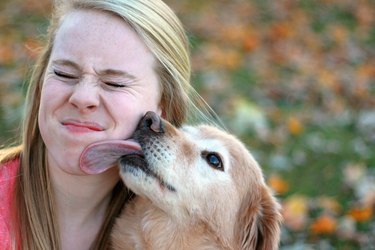 puppy kiss