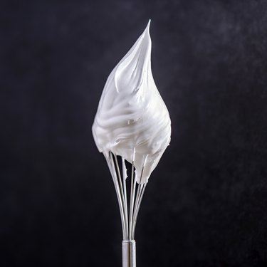 whip cream on top of whisk