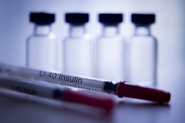 Pet insulin injection syringes U-40