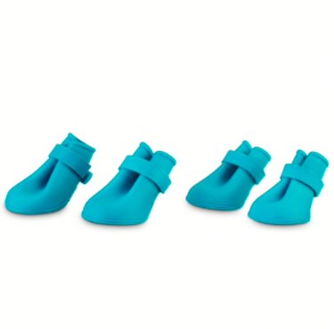 Good2Go Blue Silicone Dog Boots