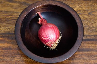 onion in a bowl