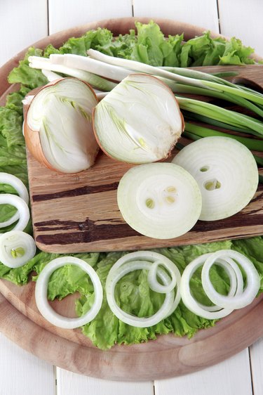 platter of onions