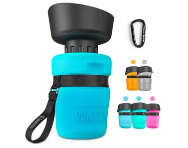 lesotc Pet Water Bottle for Dogs