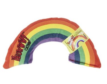 rainbow catnip toy