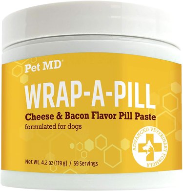 Pill paste for dogs