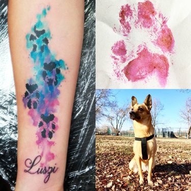 dogpaw #pawtattoo @elanvitaledayspa #printtattoo #pawprint #dogtattoo... |  Paw Print Tattoo | TikTok