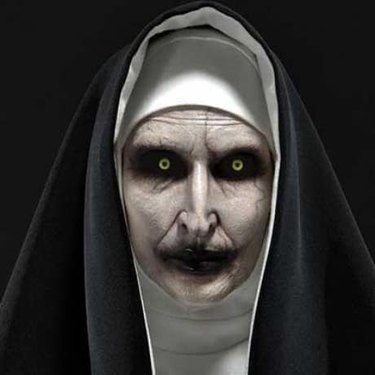 scary nun from the Conjuring