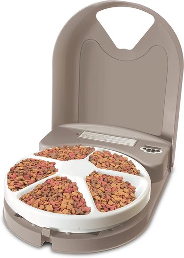 5 meal dog food dispenser