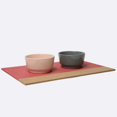 steep sided dog bowls