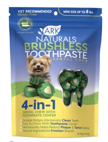 ark naturals 4-in-1 dental chews