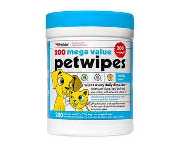 Petkin Petwipes Dog & Cat Wipes