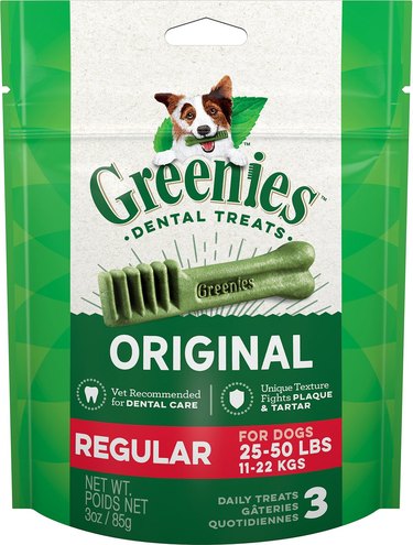 Greenies Regular Dental Dog Treats