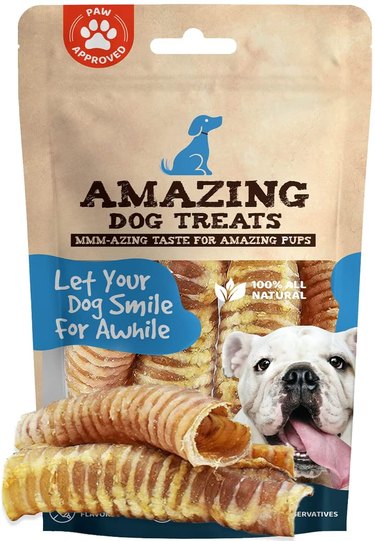 Amazing Dog Treats Beef Trachea Dog Chews