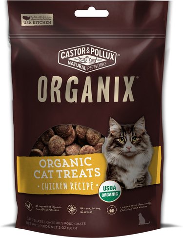 Castor & Pollux Organix Chicken-Flavored Organic Cat Treats