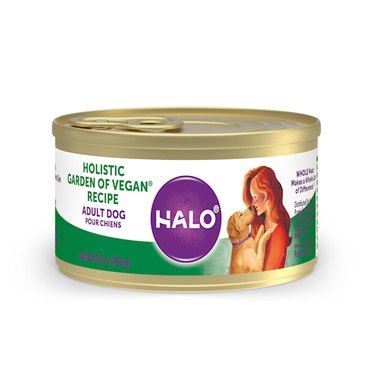 Halo Holistic Garden of Vegan Recipe Adult Canned Dog Food