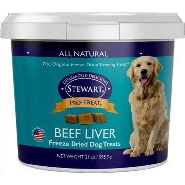 Stewart Pro-Treat Beef Liver Freeze-Dried Raw Dog Treats