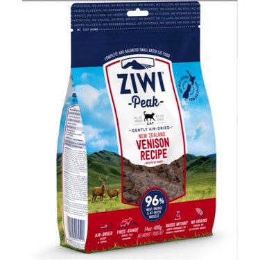 ZiwiPeak Air-Dried Venison Recipe Cat Food