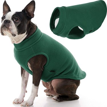 fleece dog sweater