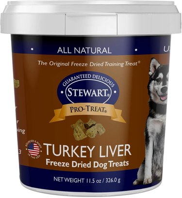Turkey liver dog treats