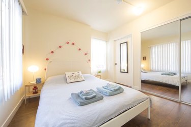 Clean bedroom in vacation rental home