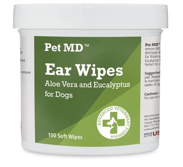 Pet MD Dog Ear Cleaner Wipes