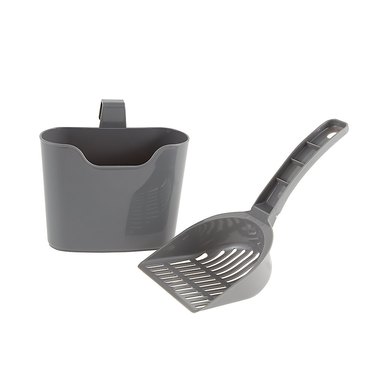 ExquisiCat Cat Litter Scoop with Caddy