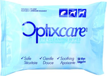 Optixcare Dog and Cat Eye Cleaning Wipes, 50-Count