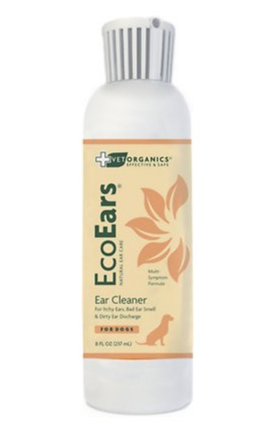 Vet Organics EcoEars Dog Ear Cleaner, 8-oz Bottle