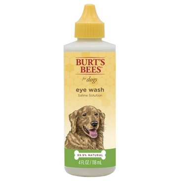 Burt's Bees Natural Dog Eye Wash Solution, 4-oz Bottle