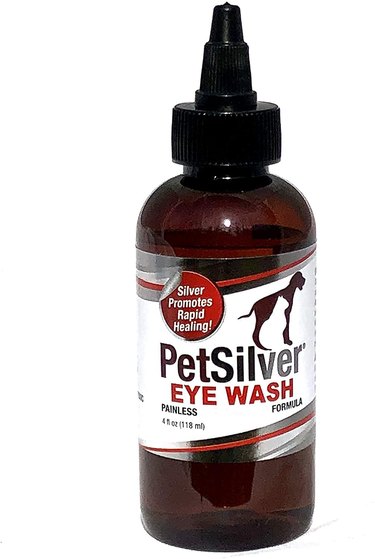 PetSilver Eye Wash Drops, 4-oz Bottle