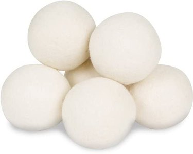 6 pack of wool dryer balls