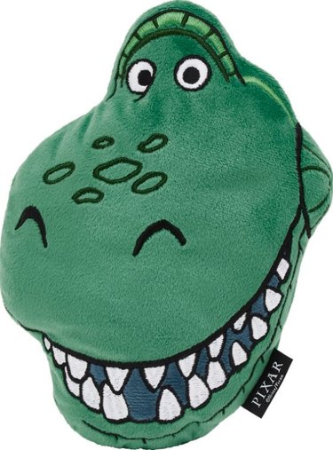 Pixar Rex Round Plush Squeaky Dog Toy