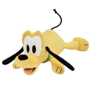 Disney Pluto Plush Squeaky Dog Toy, Medium