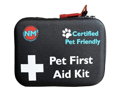 Pet First Aid Kit for Dogs & Cats, 60 Pieces