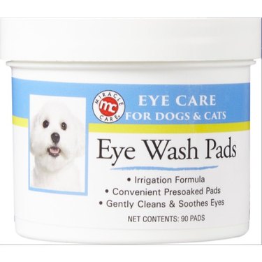 Miracle Care Sterile Eye Wash Pads for Dogs & Cats