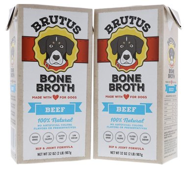 Brutus Bone Broth Beef Flavor, 32-oz. Containers, 2-Count