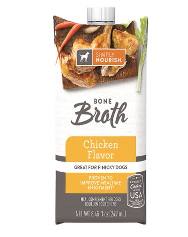 Simply Nourish® Original Dog Broth Meal Topper, 8.45-oz. Container