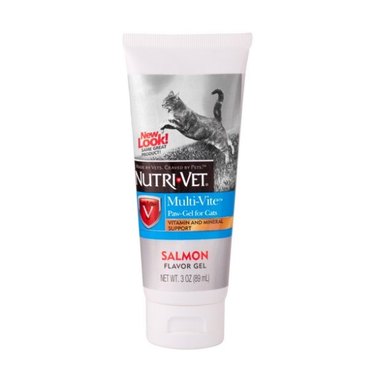 Nutri-Vet Multi-Vite Multivitamin Salmon Flavor Paw Gel for Cats