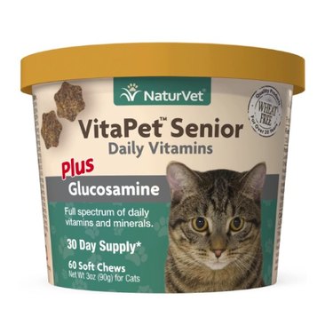 VitaPet Senior Daily Vitamins For Cats Plus Glucosamine
