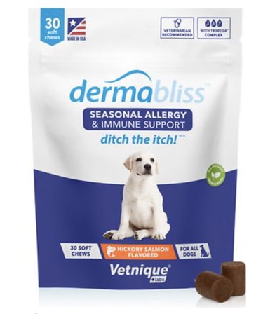 Vetnique Labs Dermabliss Allergy Supplements, 30-Count