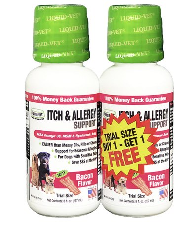 Liquid-Vet® Itch & Allergy Support Dog Formula